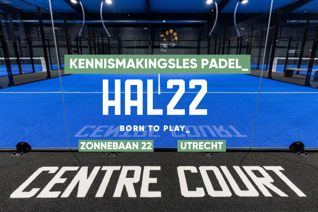 Kennismakingsles Padel HAL22